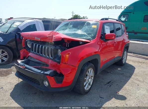 ZACNJABBXKPJ81948 2019 JEEP RENEGADE Красный Передняя левая четверть