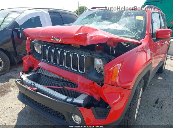 ZACNJABBXKPJ81948 2019 JEEP RENEGADE Красный Вид спереди