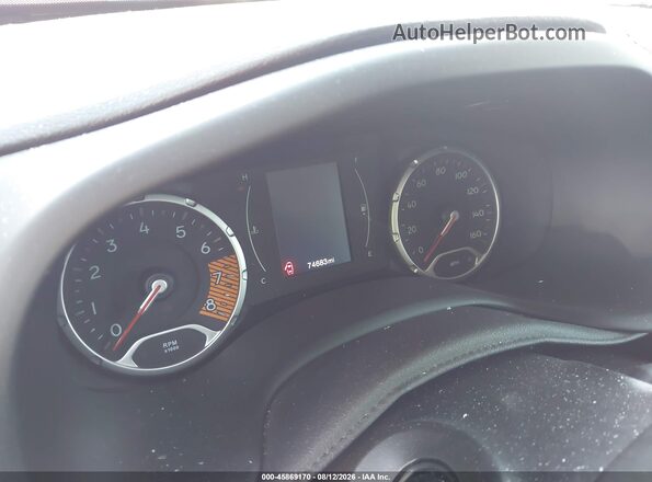 ZACNJABBXKPJ81948 2019 JEEP RENEGADE Красный Вид задних сидений