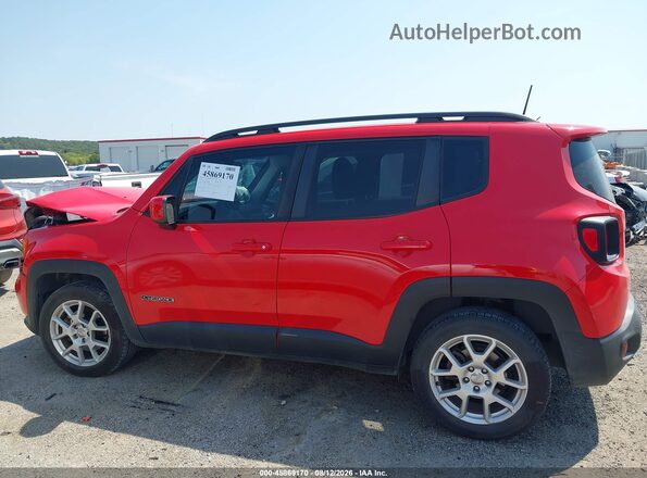 ZACNJABBXKPJ81948 2019 JEEP RENEGADE Красный Вид задней части салона