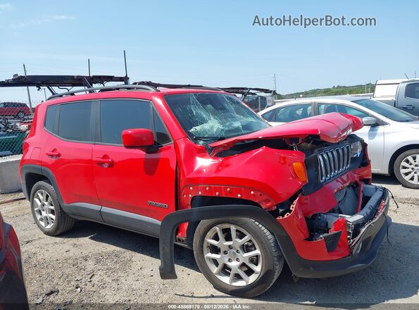 ZACNJABBXKPJ81948 2019 JEEP RENEGADE Красный Вид щитка приборов