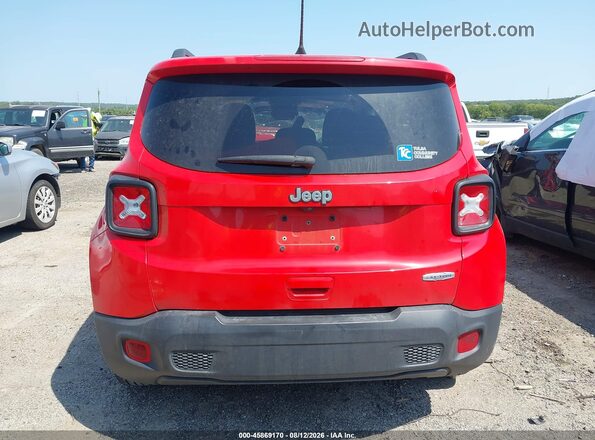 ZACNJABBXKPJ81948 2019 JEEP RENEGADE Красный 