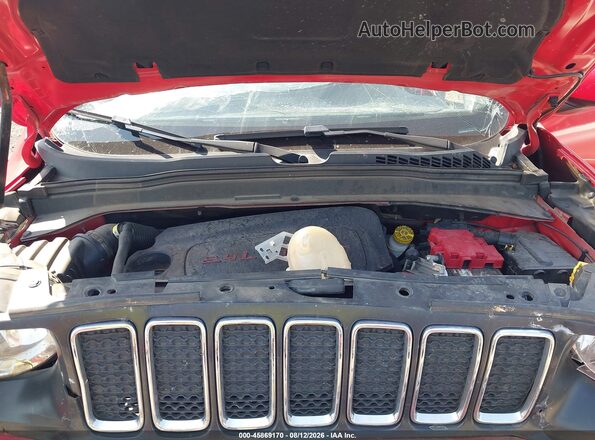 ZACNJABBXKPJ81948 2019 JEEP RENEGADE Красный Вид сзади