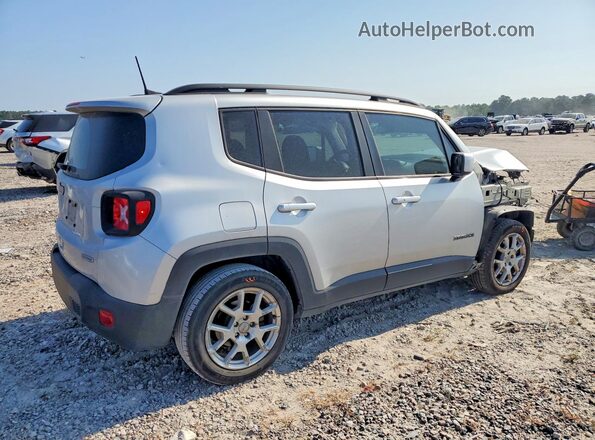 ZACNJABBXKPK76607 2019 JEEP RENEGADE Silver Trasero derecho