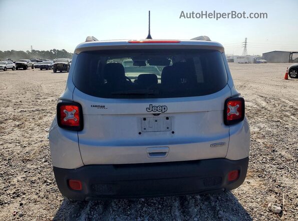 ZACNJABBXKPK76607 2019 JEEP RENEGADE Silver Vista trasera