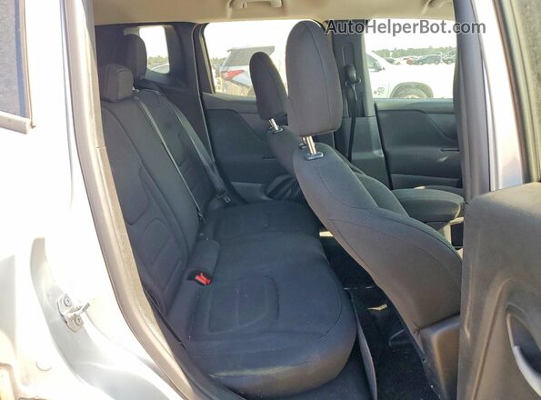 ZACNJABBXKPK76607 2019 JEEP RENEGADE Silver Vista interior trasera