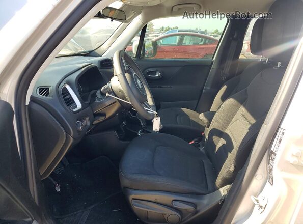 ZACNJABBXKPK76607 2019 JEEP RENEGADE Silver Vista interior delantera