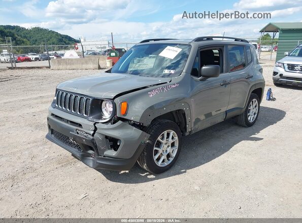 ZACNJBAB0KPK42120 2019 JEEP RENEGADE Gray Przód lewy