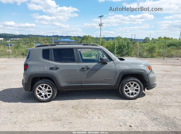 ZACNJBAB0KPK42120 2019 JEEP RENEGADE Gray Widok wnętrza 360 stopni