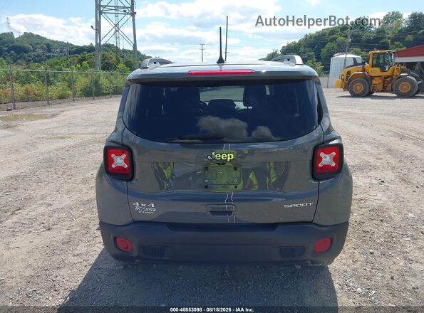 ZACNJBAB0KPK42120 2019 JEEP RENEGADE Gray 