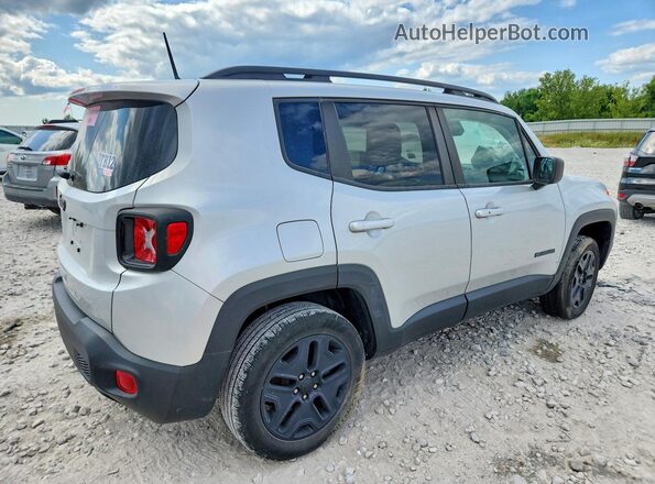ZACNJBAB0KPK79264 2019 JEEP RENEGADE Silver Հետևի աջ