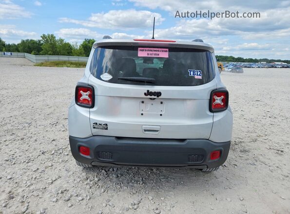 ZACNJBAB0KPK79264 2019 JEEP RENEGADE Silver Հետևի տեսք