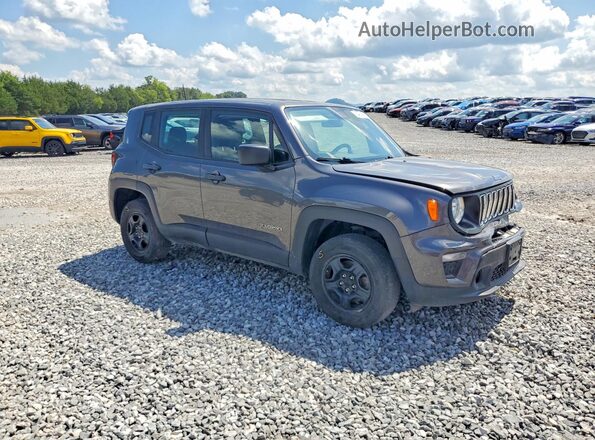 ZACNJBAB1LPL88379 2020 JEEP RENEGADE Charcoal Przód prawy