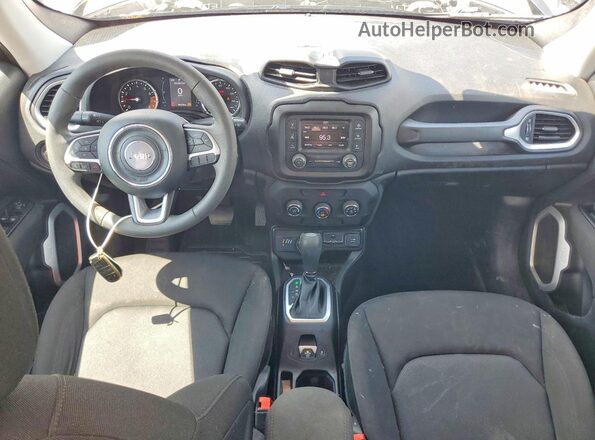 ZACNJBAB1LPL88379 2020 JEEP RENEGADE Charcoal Widok deski rozdzielczej