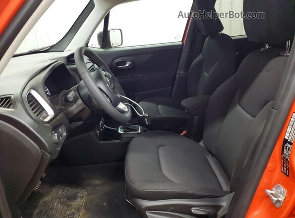 ZACNJBAB2KPJ91574 2019 JEEP RENEGADE Orange Vista interior delantera
