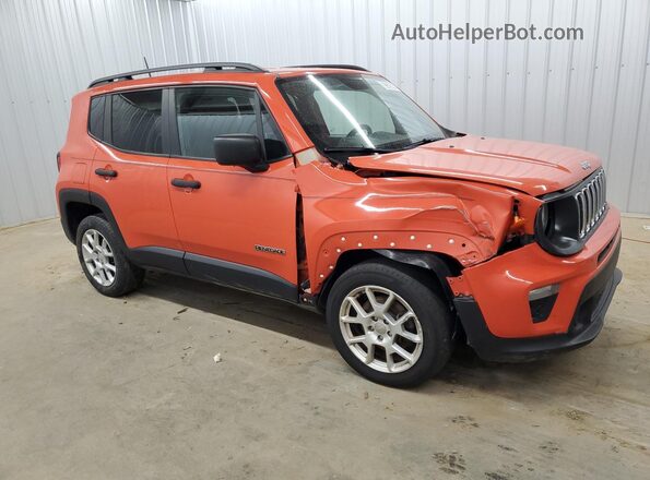 ZACNJBAB2KPJ91574 2019 JEEP RENEGADE Orange 