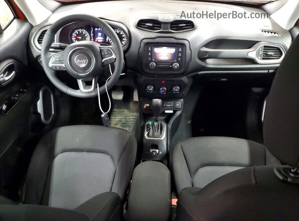 ZACNJBAB2KPJ91574 2019 JEEP RENEGADE Orange Vista del salpicadero