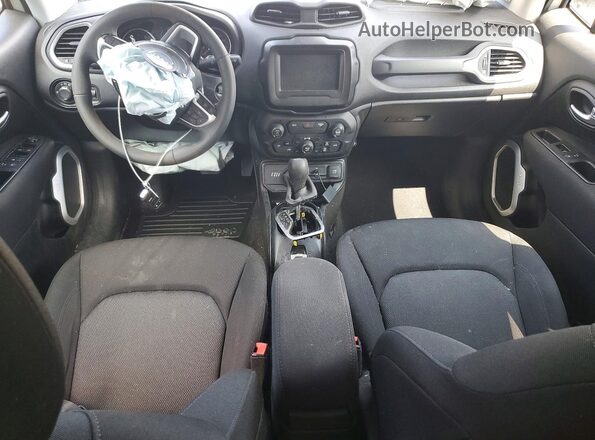 ZACNJBAB2KPK51658 2019 JEEP RENEGADE White Առջևի վահանակի տեսք