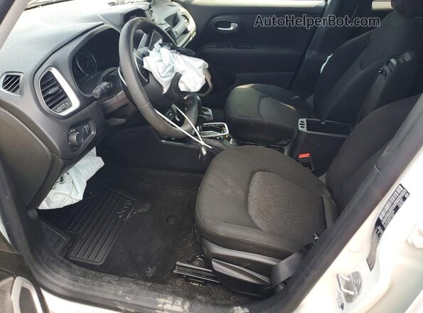 ZACNJBAB2KPK51658 2019 JEEP RENEGADE White Սալոնի դիմացի տեսք