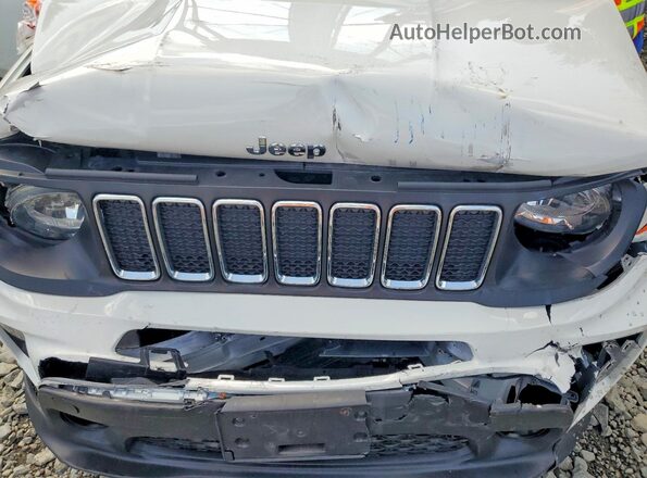 ZACNJBAB2KPK51658 2019 JEEP RENEGADE White Շարժիչի բաժամունքի տեսք