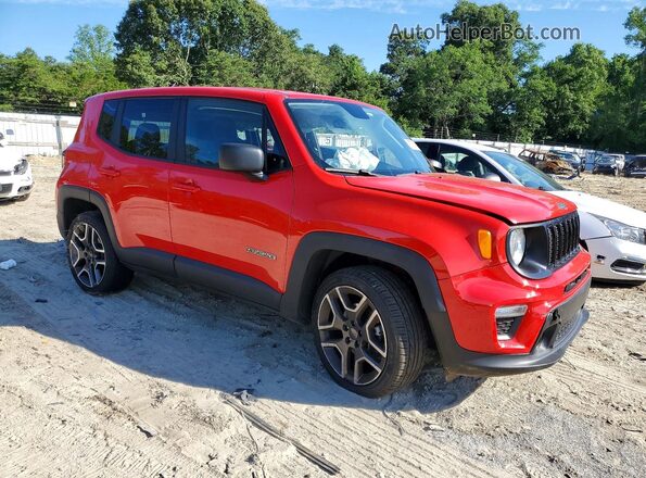 ZACNJBAB2LPL99701 2020 JEEP RENEGADE Red Առջևի աջ