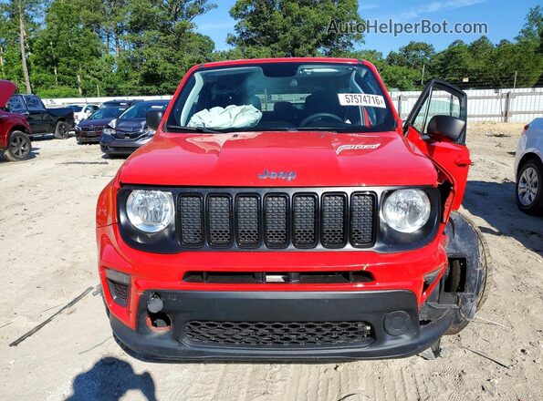 ZACNJBAB2LPL99701 2020 JEEP RENEGADE Red Դիմացի տեսք