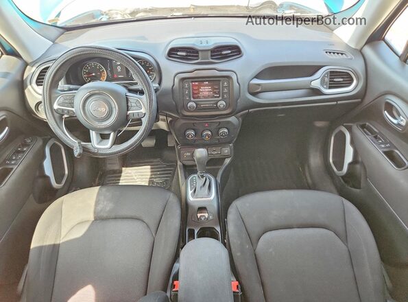 ZACNJBAB4LPL30508 2020 JEEP RENEGADE Teal Вид панелі приладів