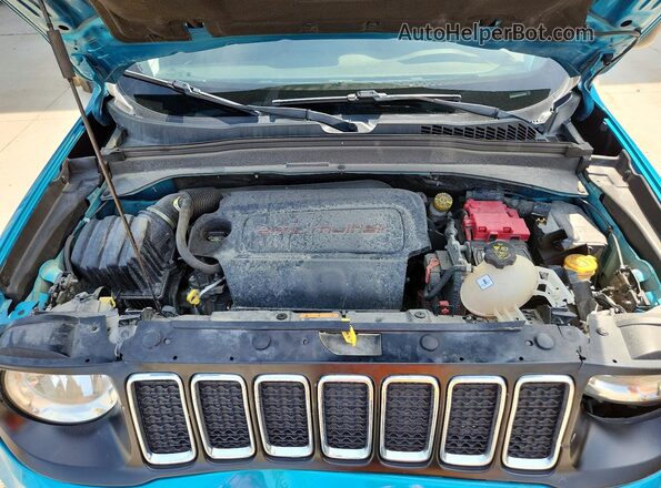 ZACNJBAB4LPL30508 2020 JEEP RENEGADE Teal Вид підкапотного простору