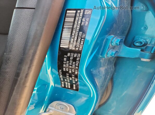 ZACNJBAB4LPL30508 2020 JEEP RENEGADE Teal Вид наклейки з VIN-кодом
