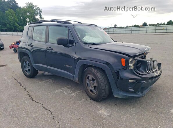ZACNJBAB4LPL66473 2020 JEEP RENEGADE Black Передня права чверть
