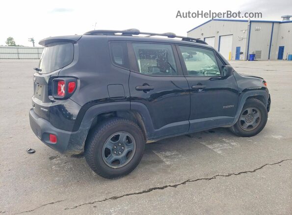 ZACNJBAB4LPL66473 2020 JEEP RENEGADE Black Задня права чверть