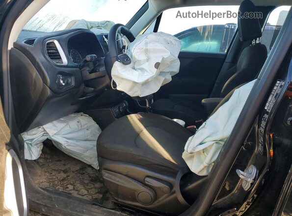 ZACNJBAB4LPL66473 2020 JEEP RENEGADE Black Вид салону спереду