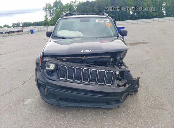ZACNJBAB4LPL66473 2020 JEEP RENEGADE Black Вид спереду