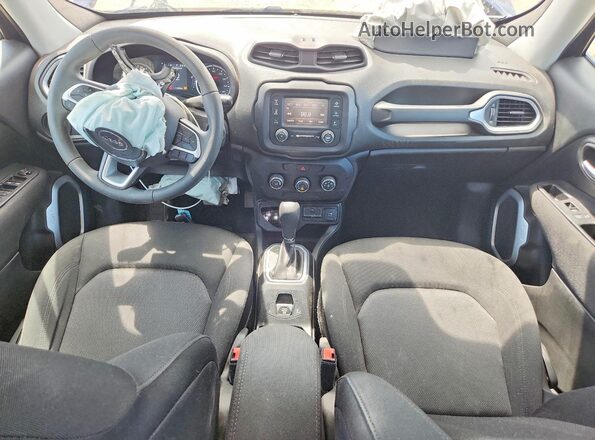 ZACNJBAB5KPJ96235 2019 JEEP RENEGADE Blue Dashboard view