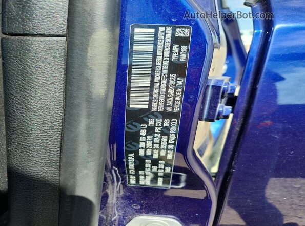 ZACNJBAB5KPJ96235 2019 JEEP RENEGADE Blue Engine compartment view