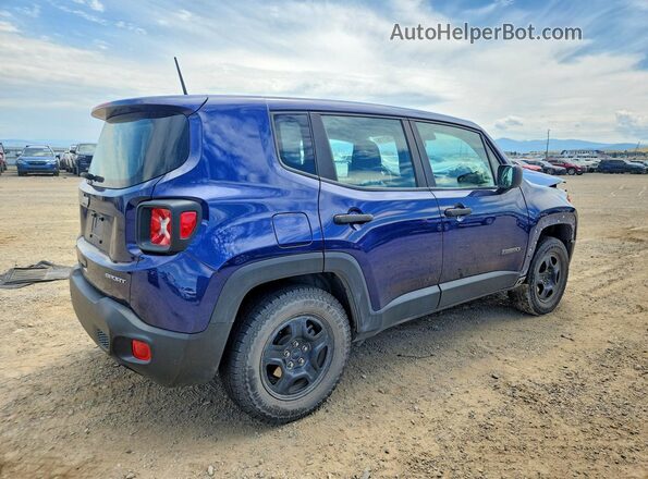 ZACNJBAB5KPJ96235 2019 JEEP RENEGADE Blue Rear right