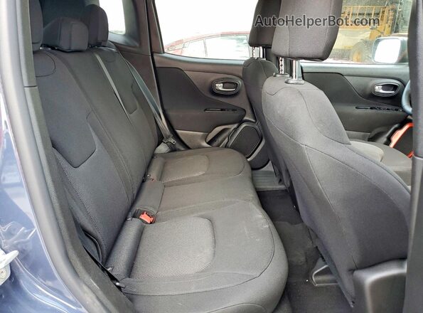 ZACNJBAB5LPL13202 2020 JEEP RENEGADE Синий Вид задней части салона