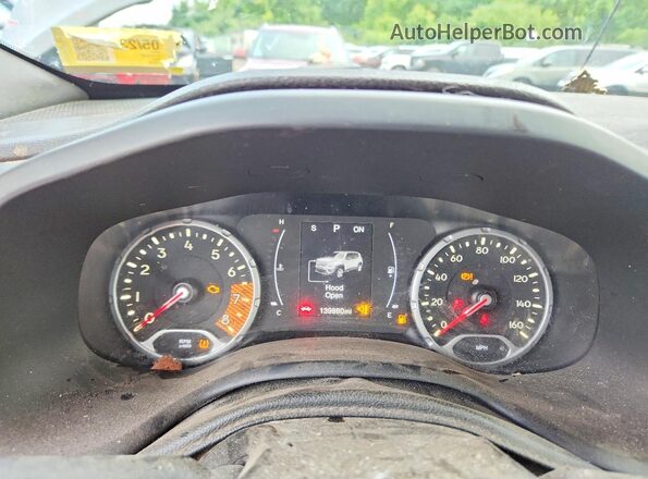 ZACNJBAB5LPL13748 2020 JEEP RENEGADE Gray Vista del cuadro de instrumentos