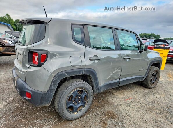 ZACNJBAB5LPL13748 2020 JEEP RENEGADE Gray Trasero derecho