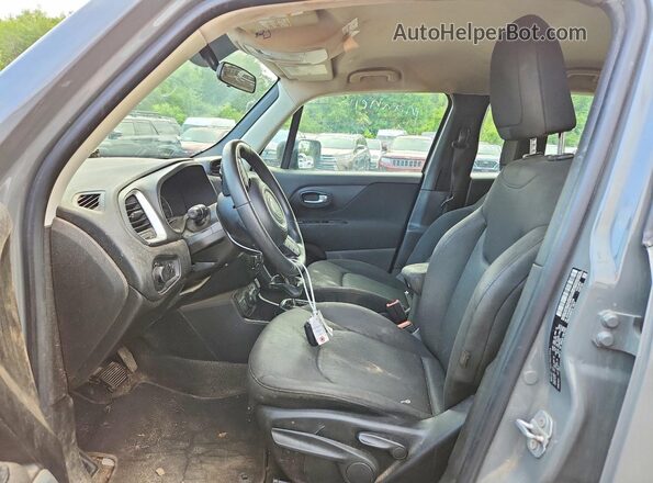 ZACNJBAB5LPL13748 2020 JEEP RENEGADE Gray Vista interior delantera