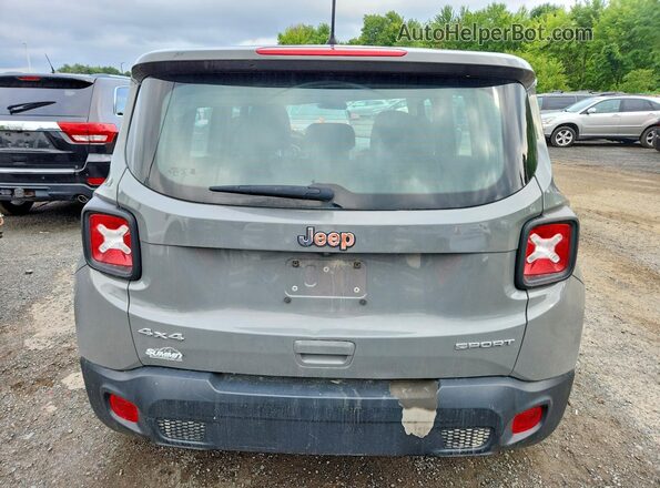 ZACNJBAB5LPL13748 2020 JEEP RENEGADE Gray Vista trasera