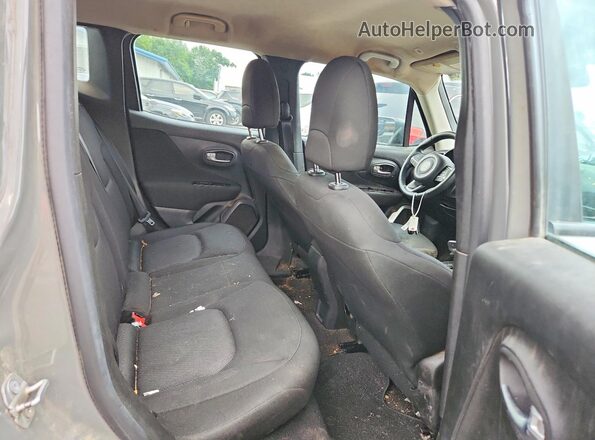 ZACNJBAB5LPL13748 2020 JEEP RENEGADE Gray Vista interior trasera