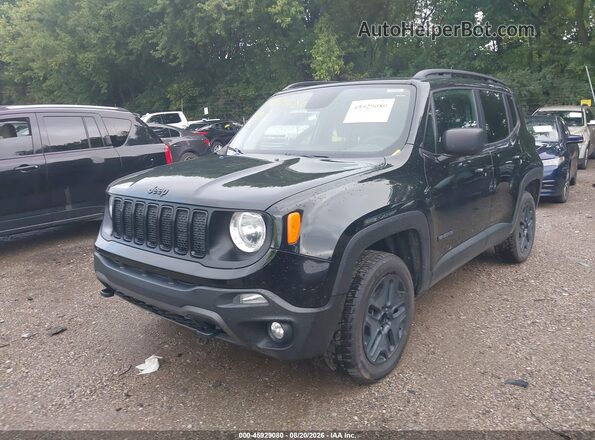 ZACNJBAB6KPK20316 2019 JEEP RENEGADE Черный Передняя левая четверть