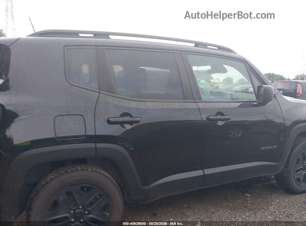 ZACNJBAB6KPK20316 2019 JEEP RENEGADE Черный Вид задней части салона