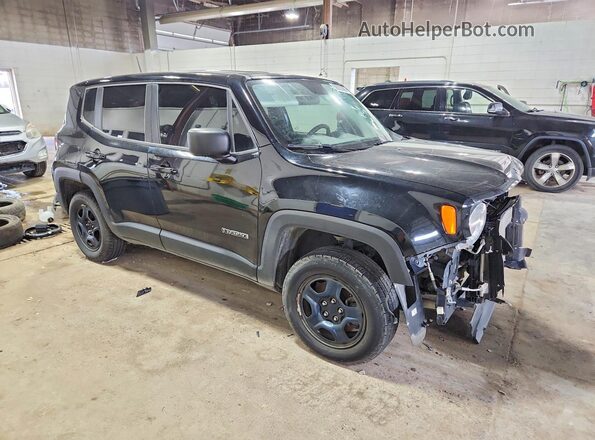 ZACNJBAB6LPL25469 2020 JEEP RENEGADE Black Առջևի աջ