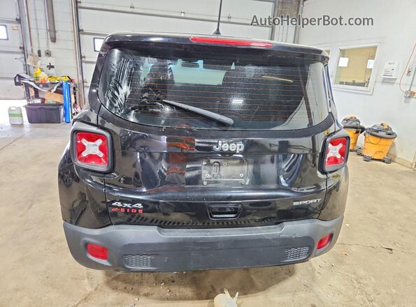 ZACNJBAB6LPL25469 2020 JEEP RENEGADE Black Հետևի տեսք