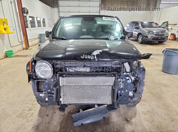 ZACNJBAB6LPL25469 2020 JEEP RENEGADE Black Դիմացի տեսք