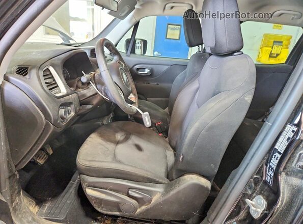 ZACNJBAB6LPL25469 2020 JEEP RENEGADE Black Սալոնի դիմացի տեսք
