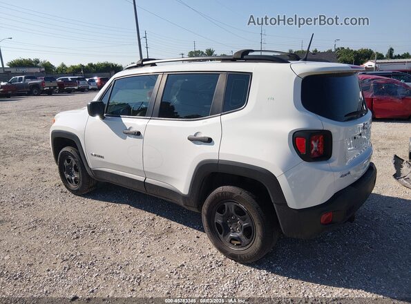 ZACNJBAB7KPJ83261 2019 JEEP RENEGADE White Trasero izquierdo