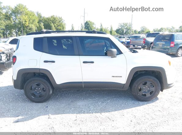 ZACNJBAB7KPJ83261 2019 JEEP RENEGADE White Vista interior trasera